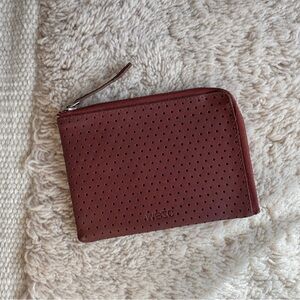 WeSC brown zip wallet